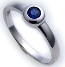 Anello Da Donna In Oro Bianco