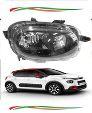 FARO FANALE PROIETTORE ANTERIORE DX PER CITROEN C3 DA 2016 H7 H7 ELETTR