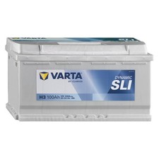 BATTERIA AUTO VARTA H3 12 V 100 AH AMPERE 830 A EN SILVER 353x175x190 600402083