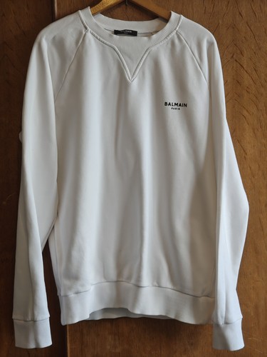 Maglione balmain bianco - maglione,