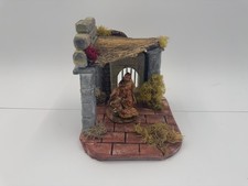 Presepe Artigianale – Natività Essenziale con Grotta
