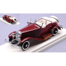 ISOTTA FRASCHINI TORPEDO CASTAGNA 1930 BORDEAUX 1:43 Rio Auto d'Epoca Modellino 