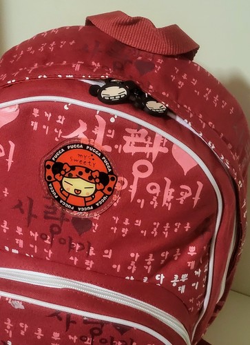 Zaino backpack americano pucca - zaino,