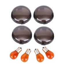 Kit Lenti Frecce Fumè Lampada per Harley Davidson Sportster Dyna Softail Touring