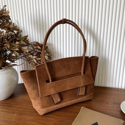 Borsa tote camoscio a - in,