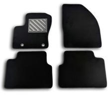 Tappetini per Ford C-Max I dal 2003 al 2010 BOTTONE OVALE , battitacco in gomma