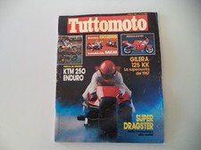 TUTTOMOTO 2/1987 KTM 250 GS/BMW K75 K 75/GILERA KK 125/HONDA VFR 750 F/YAMAHA FZ