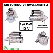 MOTORINO DI AVVIAMENTO MAZDA 2 1.4 CD -MZR-CD -1.6 MZ-CD DAL 2003 1368974