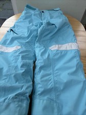 Pantaloni da sci blu bianchi