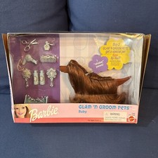 Barbie GLAM 'N GROOM PETS CANE