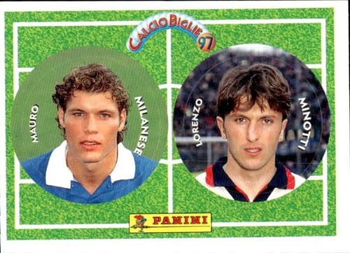 Figurina calcio biglie - figurina, 1997