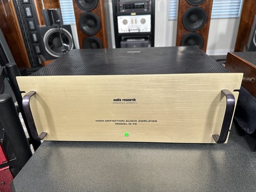 Audio research power - research, d-76