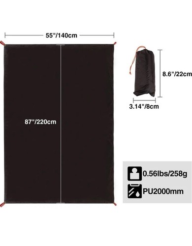 Tenda ultraleggera impronta - tenda,