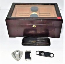 CIGAR HUMIDOR AND ACCESSORIES