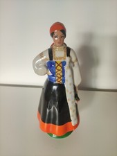 Bottiglia in ceramica maiolica da 27 cm Cima Perugia Ezio Cocchioni Deruta