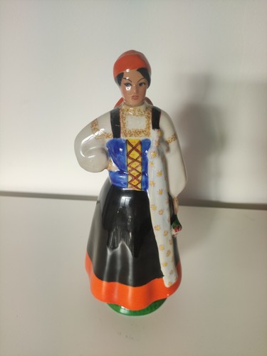 Bottiglia ceramica maiolica - in,