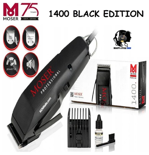 Moser 1400 black edition - moser,