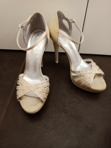 Sandali sposa lino torresi - lino,