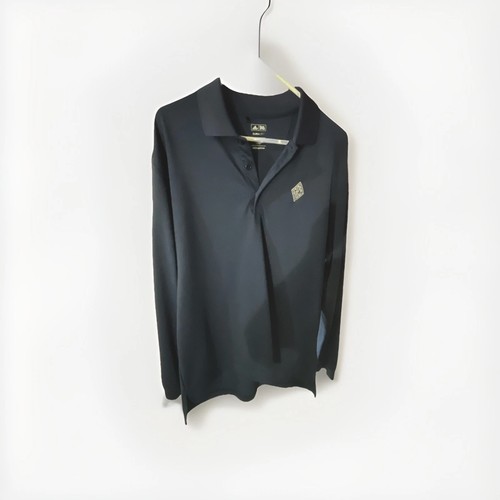 Polo adidas golf blu media - polo, blu,