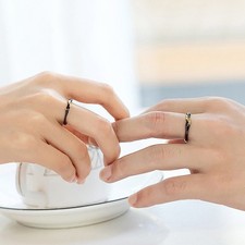  1 paio di anelli per coppie