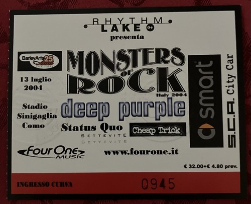 Deep purple monster rock - monster, of