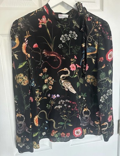 Blusa valentino rossa nera - valentino,