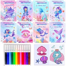 16 pcs mini libri da colorare
