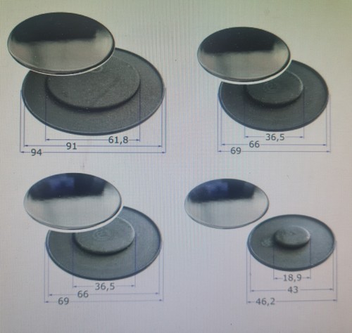 Serie piattelli cucina gas - piattelli,