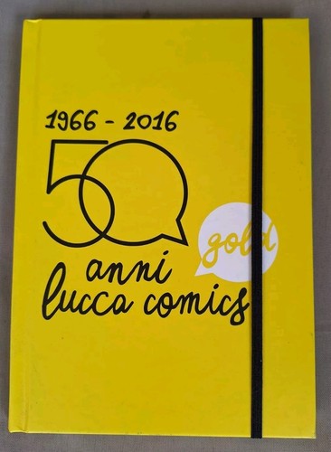 Agenda gialla lucca comics - agenda,