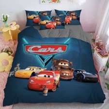 Disney Cars Set di Biancheria da Letto, Set Copripiumino Saetta McQueen