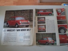 PROVA QUATTRORUOTE 1969 INNOCENTI MINI MINOR MK2