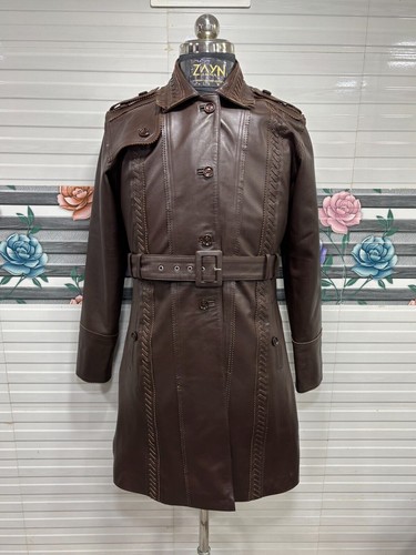 Cappotto donna trench pelle - cappotto,