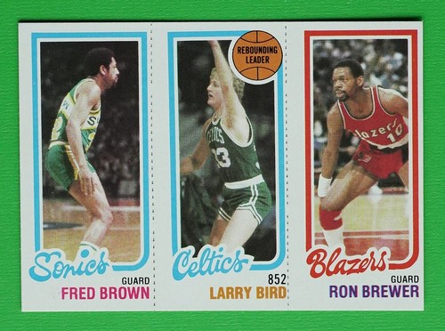 Topps larry bird rebounding - topps,