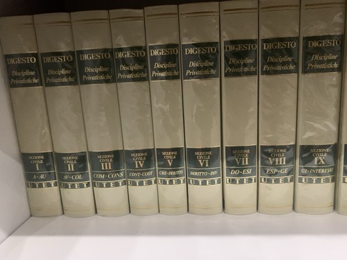 Utet digesto delle - delle, discipline