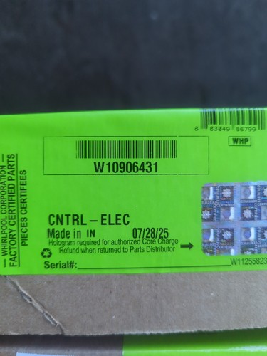 W10906431 whirlpool cntrl elec - w10906431,