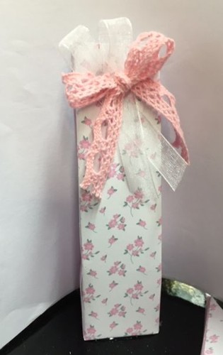 Shabby rosa scatolina - shabby,