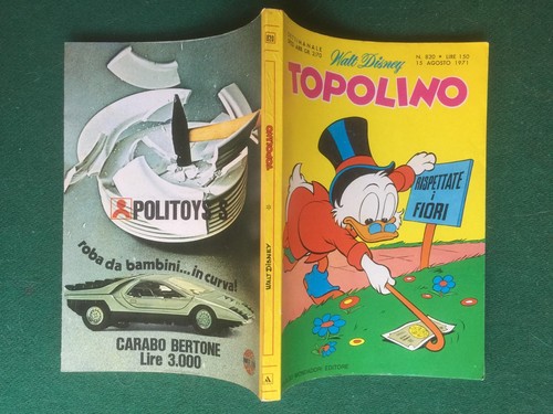 Disney topolino libretto - topolino, n.820