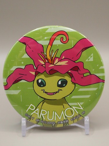 Distintivo parumon digimon - distintivo,