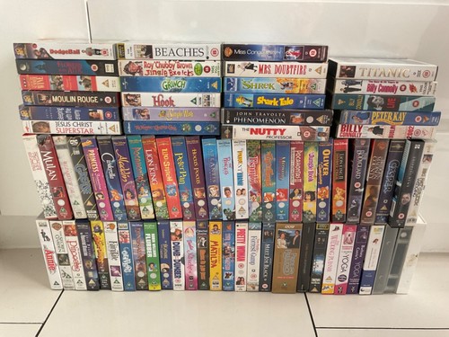 Various vintage vhs - various, films
