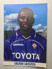 SALIOU LASSISSI-AC Fiorentina 00/01-8 Tappi COSTA D'AVORIO-Ex-Bellinzona/AS Roma-AK
