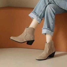 Stivaletti Stivali Tacco Basso