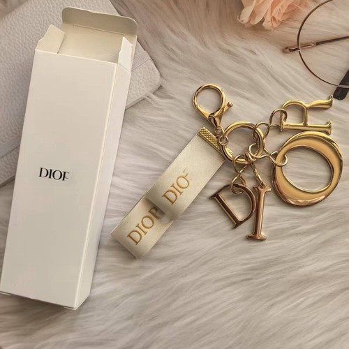 Portachiavi dior logo charm - portachiavi,