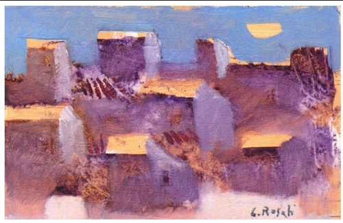 Paesaggio con case - paesaggio,