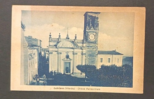 Cartolina lubriana viterbo - lubriana,