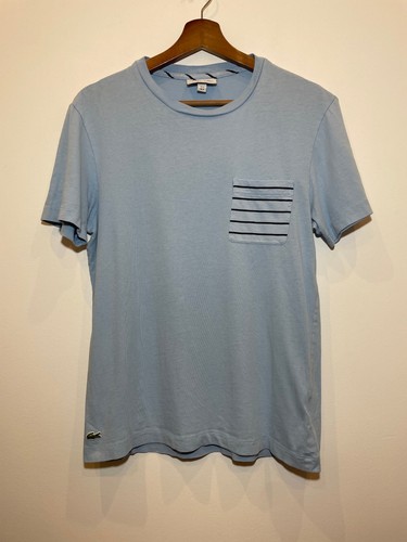 Lacoste shirt azzurra con - lacoste,,