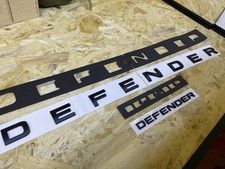 Defender Scritte Nero Opaco