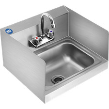 Lavello manuale da parete in