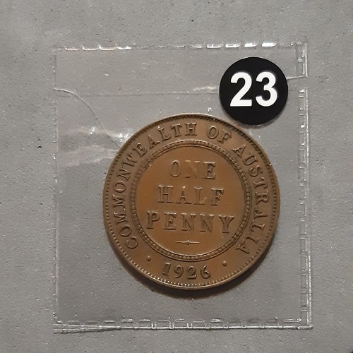 Australia one half penny - australia, "one
