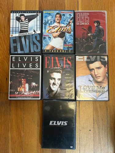 Elvis presley dvd lot - presley,