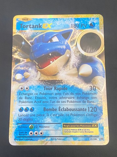 Carte pokemon tortank - carte,